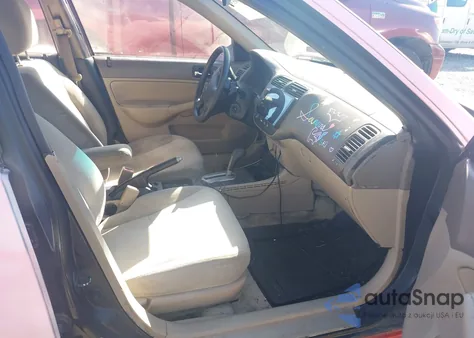 2002 Honda Civic Lx from USA, damaged, VIN 2HGES16582H500061